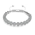 Cristal blanc d'hiver | Argent x Blanc | Bracelet Kikiballa